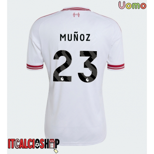 Liverpool Victor Munoz #23 Seconda Maglia 2026-27 Manica Corta